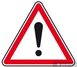 Panneau Attention danger !